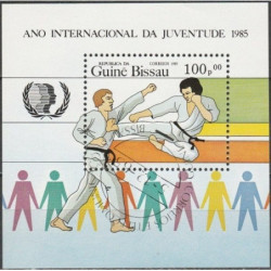 Guinea-Bissau stamps (1985) for sale. Karate