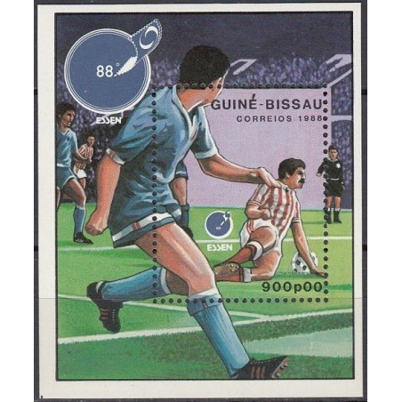 Bisau Gvinėjos pašto ženklai (1988). Europos futbolo čempionatas