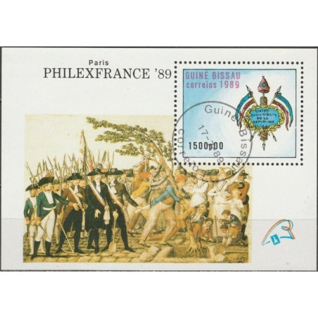 Guinea-Bissau stamps (1989) for sale. Philatelic exhibition PHILEXFRANCE
