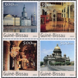 Bisau Gvinėjos pašto ženklai (2003). Sankt Peterburgas