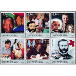 Guinea-Bissau stamps (2003) for sale. Famous people