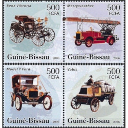 Bisau Gvinėjos pašto ženklai (2006). Pirmieji automobiliai