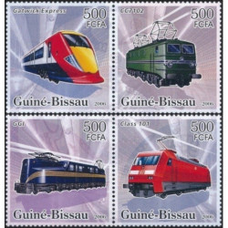Guinea-Bissau stamps (2006) for sale. Electric locomotives