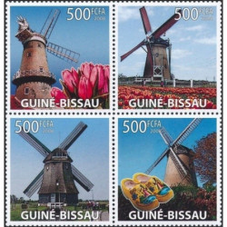 Guinea-Bissau stamps (2008) for sale. Windmills