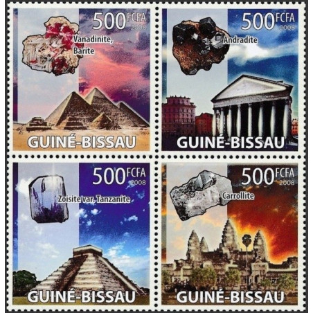 Guinea-Bissau stamps (2008) for sale. Cultural Heritage sites