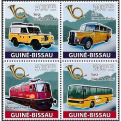 Bisau Gvinėjos pašto ženklai (2008). Pašto transportas