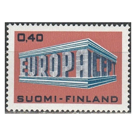 Suomijos pašto ženklai (1969) - Fantastiškos Europa ženklų kainos‎
