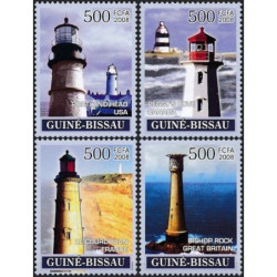 Guinea-Bissau stamps (2008) for sale. Lighthouses