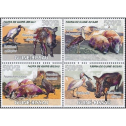 Guinea-Bissau stamps (2008) for sale. Wild pigs and birds
