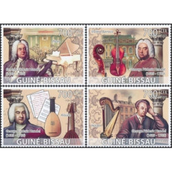 Guinea-Bissau stamps (2009) for sale. Frideric Handel