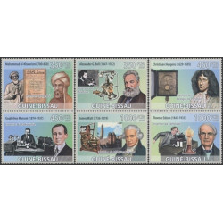 Guinea-Bissau stamps (2009) for sale. Famous inventors