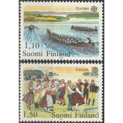 Suomijos pašto ženklai (1981). Liaudies kultūra