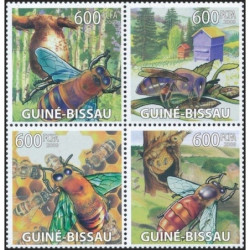 Bisau Gvinėjos pašto ženklai (2009). Bitės