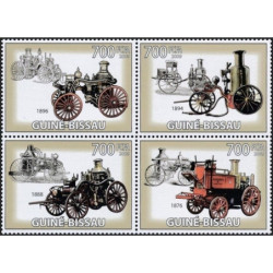 Guinea-Bissau stamps (2009) for sale. Vintage firefighting apparatus