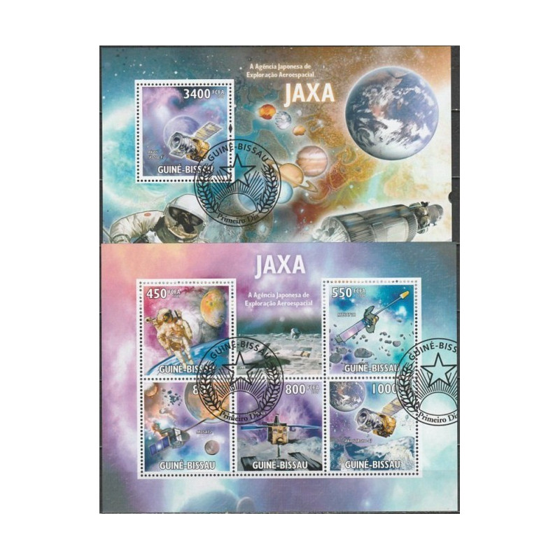 Guinea-Bissau stamps (2009) for sale. Japan Aerospace Exploration Agency