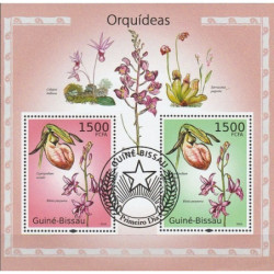Guinea-Bissau stamps (2010) for sale. Orchids