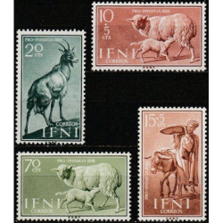 Ifnio pašto ženklai (1959). Naminiai gyvūnai