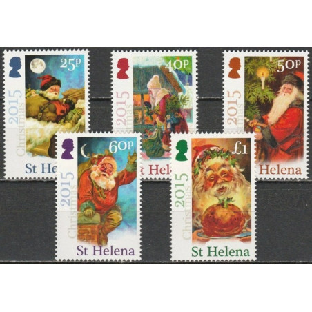 Saint Helena stamps (2015) for sale. Christmas