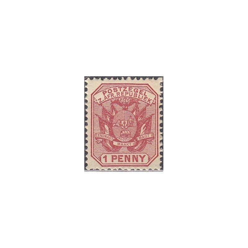Transvaal stamps (1895) for sale. Coat of Arms