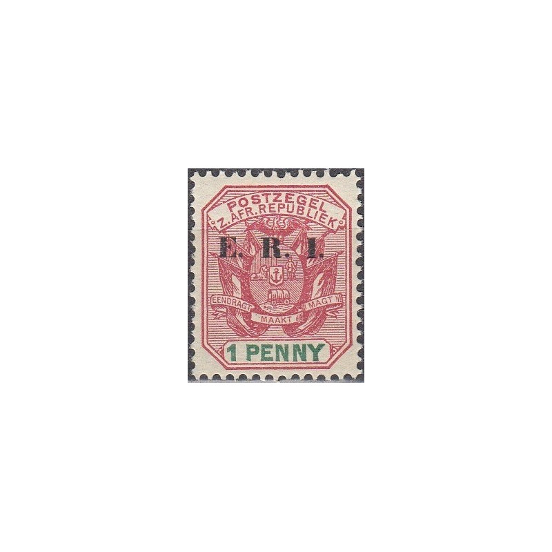 Transvalio pašto ženklai (1885). Herbas