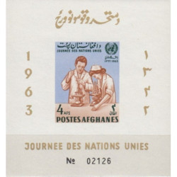 Afganistano pašto ženklai (1962). Jungtinės tautos