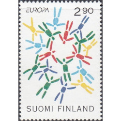 Suomijos pašto ženklai (1995). Taika ir laisvė