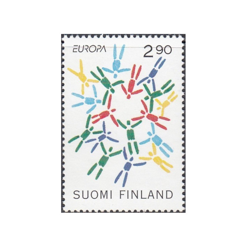 Suomijos pašto ženklai (1995). Taika ir laisvė