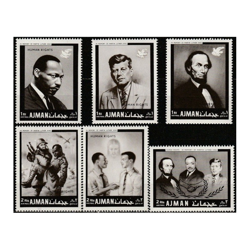 Adžmanas 1968. Žmogaus teisės (Kingas, Kenedis, Linkolnas)