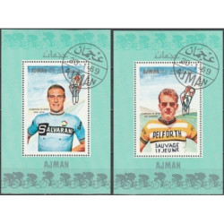 Ajman stamps (1969) for sale. Cycling