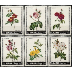 Ajman stamps (1969) for sale. Roses