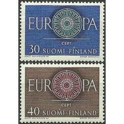 Suomijos pašto ženklai (1960) - Fantastiškos Europa ženklų kainos