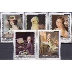 Ajman stamps (1968) for sale. Paintings