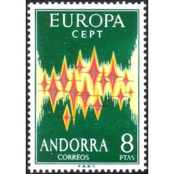 Andoros pašto ženklai (1972) - Fantastiškos Europa ženklų kainos‎