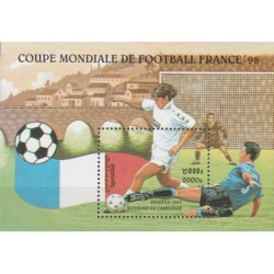 Kambodžos pašto ženklai (1997). FIFA Pasaulio taurė Prancūzijoje