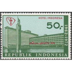 Indonezijos pašto ženklai (1972). Viešbutis