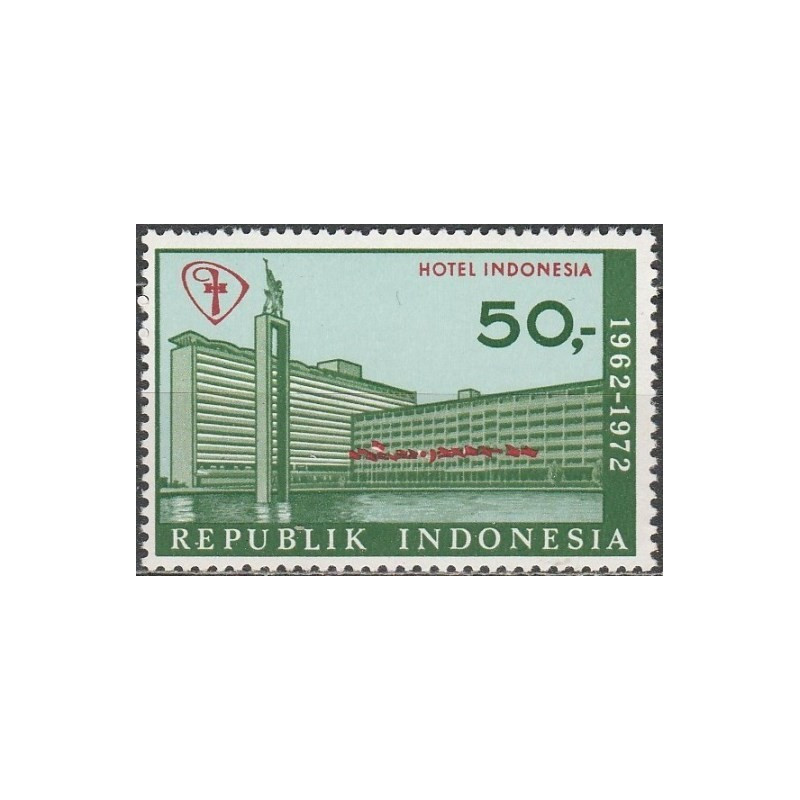 Indonesia stamps (1972) for sale. Hotel