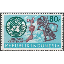 Indonezijos pašto ženklai (1973). Meteorologija