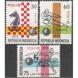 Indonezijos pašto ženklai (1973). Sportas