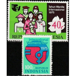 Indonezijos pašto ženklai (1975). Tarptautiniai moters metai