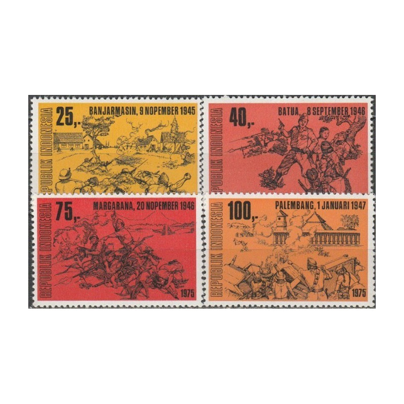 Indonezija 1975. Nacionalinė revoliucija ir pilietinis karas