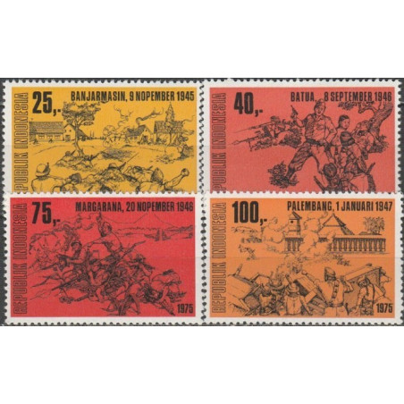 Indonezija 1975. Nacionalinė revoliucija ir pilietinis karas