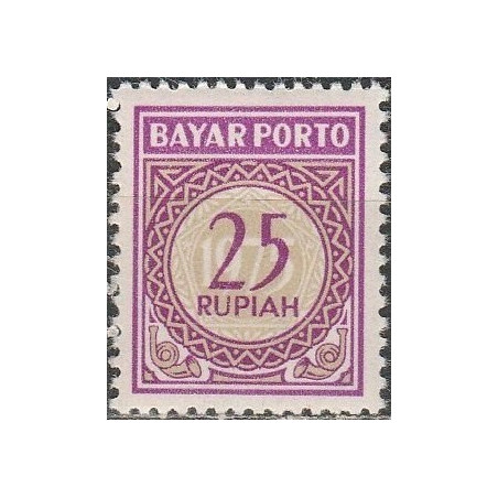 Indonezijos pašto ženklai (1975). Mokestiniai ženklai