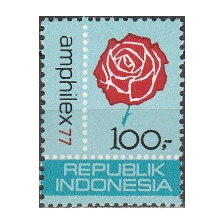 Indonezijos pašto ženklai (1977). Filatelijos paroda AMPHILEX