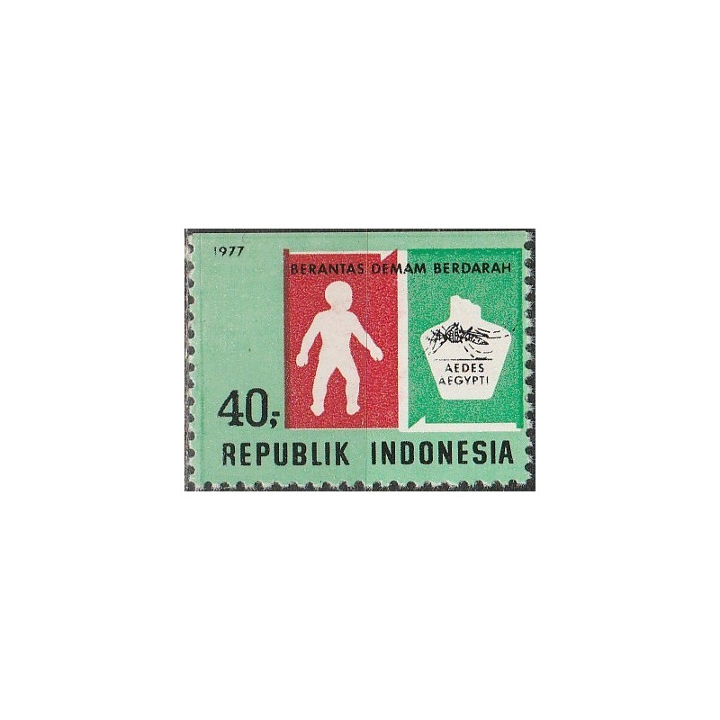 Indonesia stamps (1977) for sale. Health care