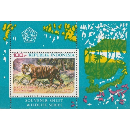 Indonesia stamps (1977) for sale. Tiger