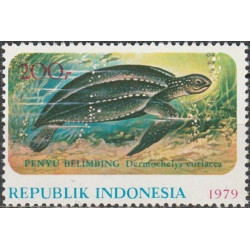 Indonezijos pašto ženklai (1979). Aplinkos apsauga (vėžlys)