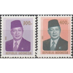 Indonezijos pašto ženklai (1981). Prezidentas