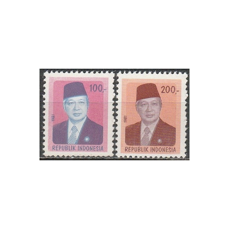 Indonesia stamps (1981) for sale. President