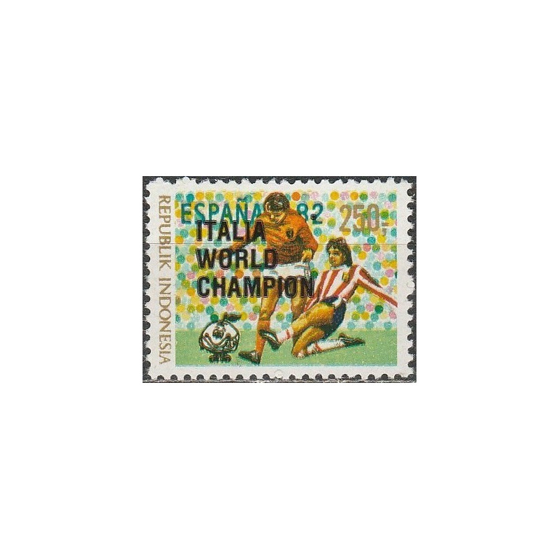 Indonezijos pašto ženklai (1982). FIFA Pasaulio taurės laimėtojai