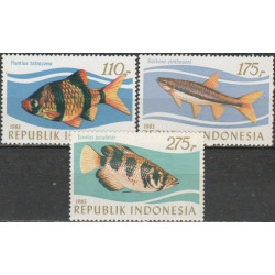 Indonezijos pašto ženklai (1983). Žuvys